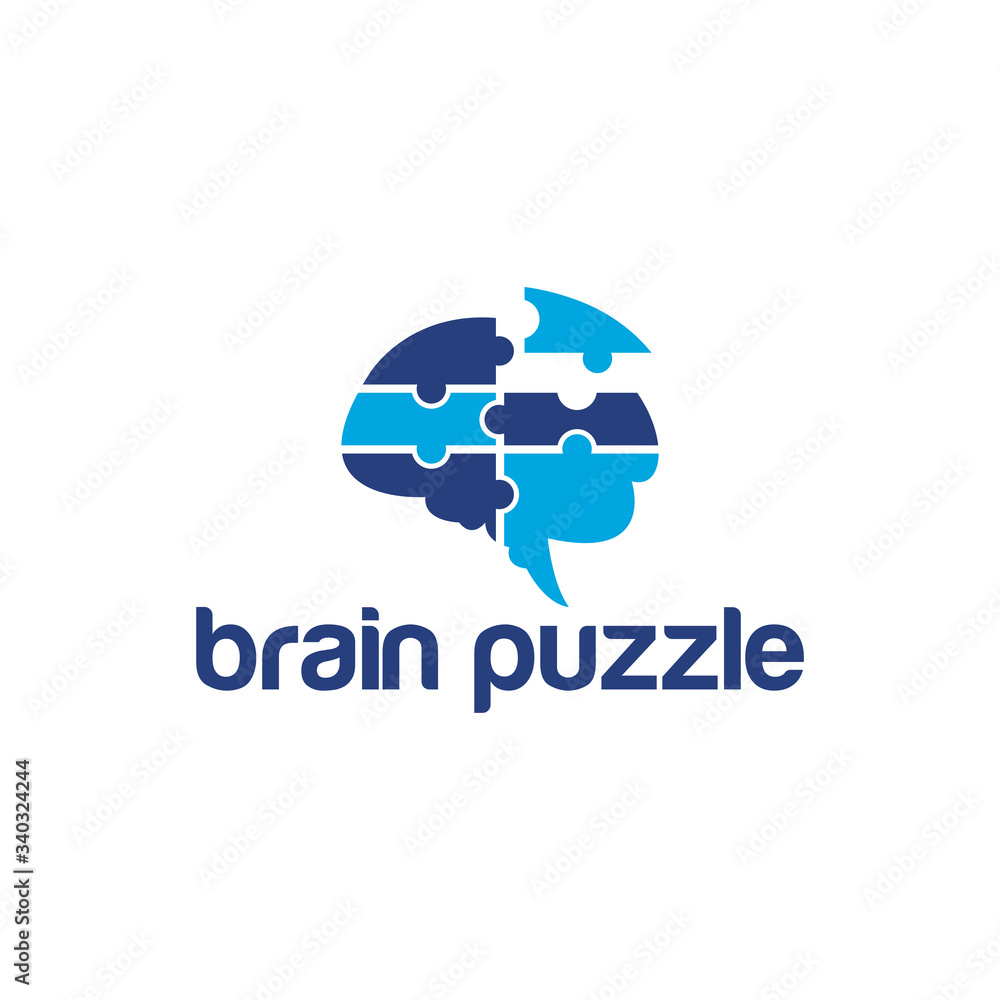 Brain Idea Logo Design Vector Brain Idea Logo Design Vector