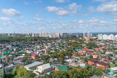 The view of Samara city