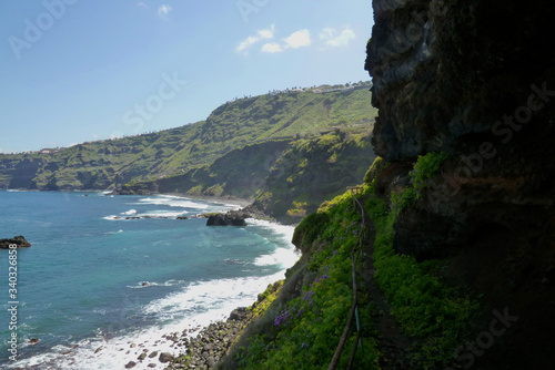 Wild beach of 