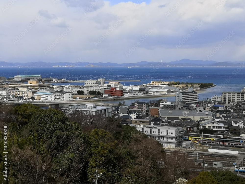 Seto Inland Sea seen from Kagawa Prefecture