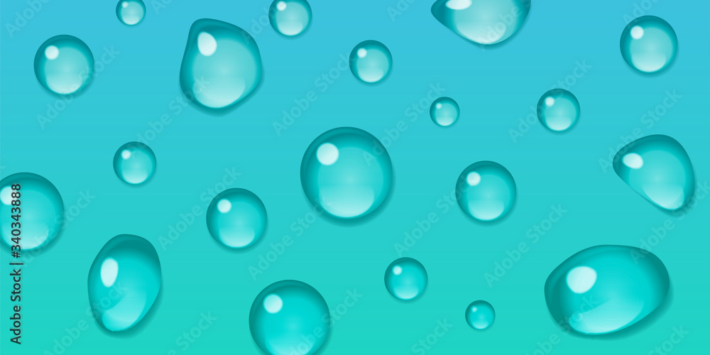 Vector illustration of water drop(sea) Vector illustration of water drop(sea)