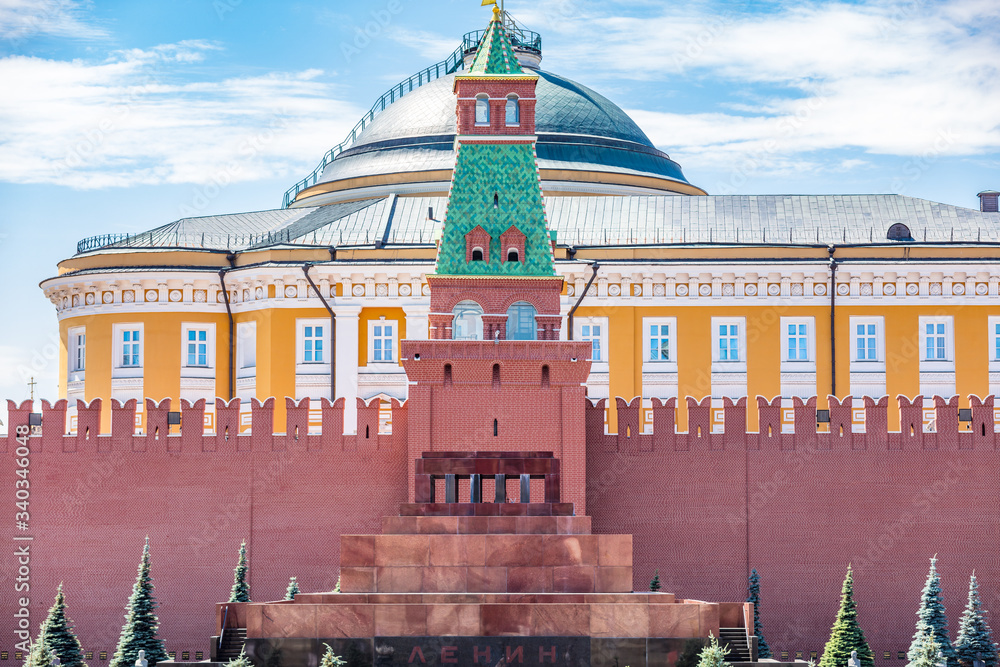 Naklejka premium Roter Platz in Moskau