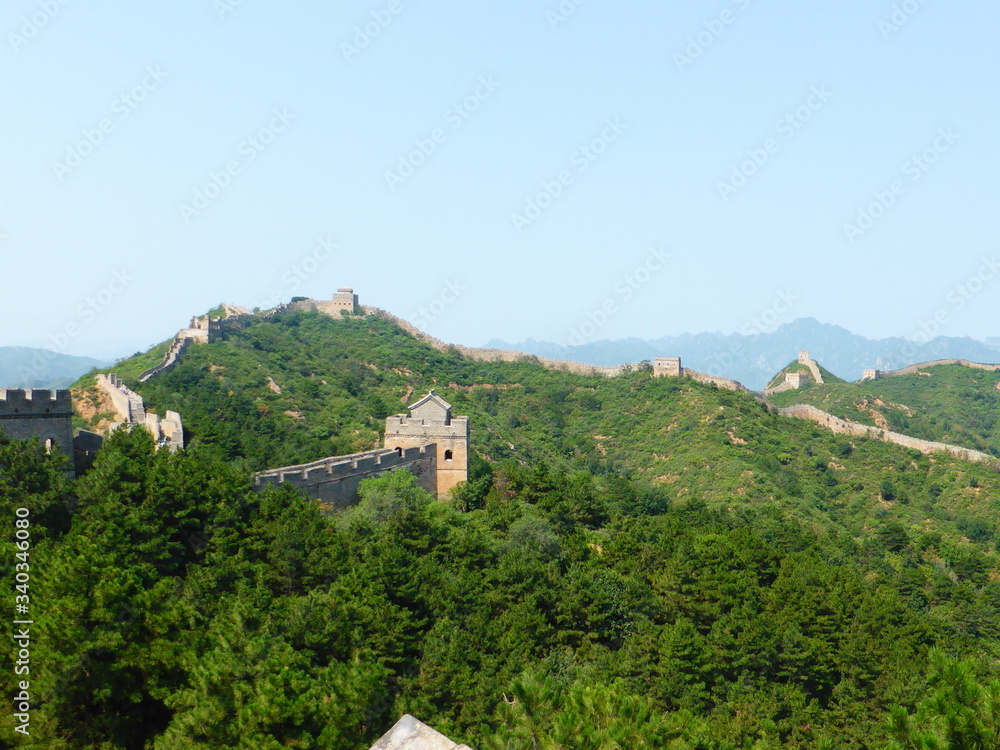 Gran Muralla China en el tramo de Jinshanling a Simatai