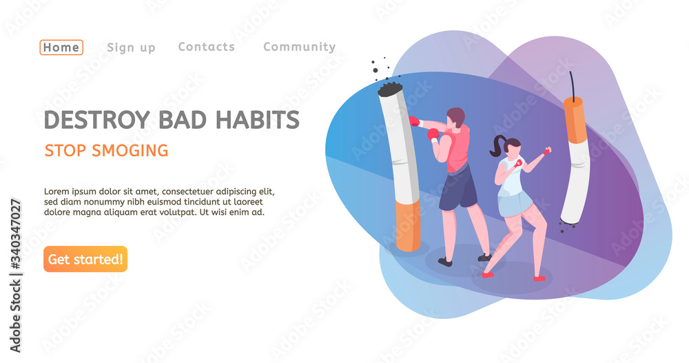 Stop Smoking Web Page Stop Smoking Web Page