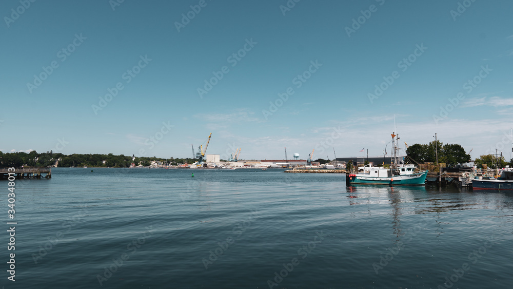 Fototapeta premium Marina & Boat Harbor