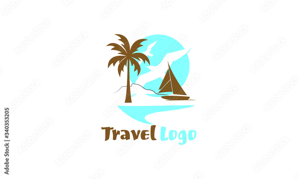 Travel logo design
