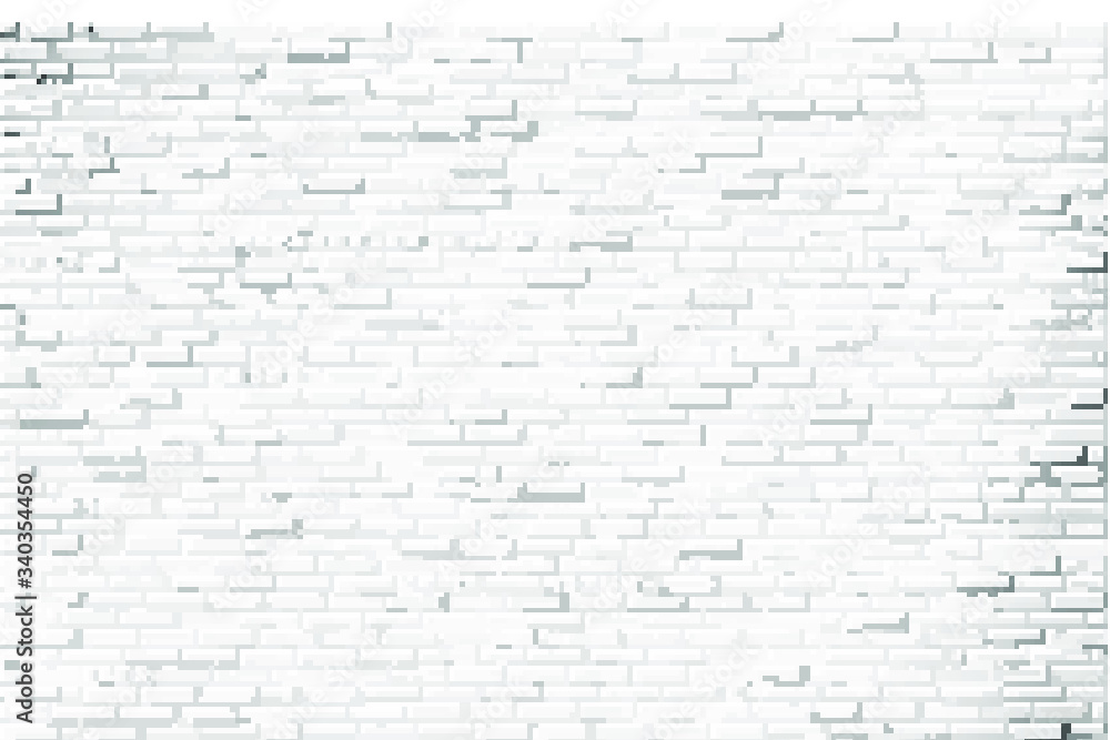 Gray Old brick wall loft style detailed vector illustration for background or cover Gray Old brick wall loft style detailed vector illustration for background or cover