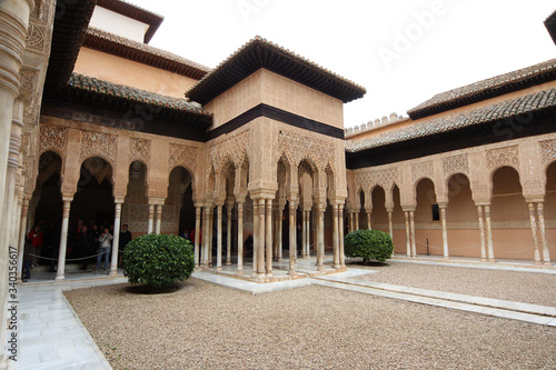  Alhambra palace complex in Spain