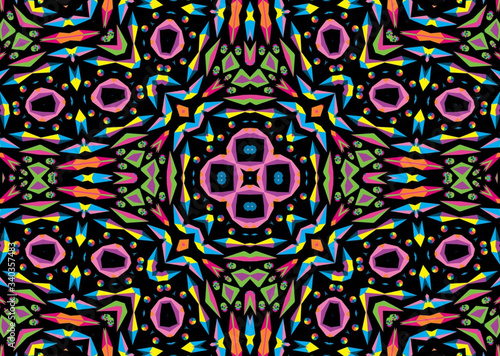 
Pattern Kaleidoscope Abstract Design
