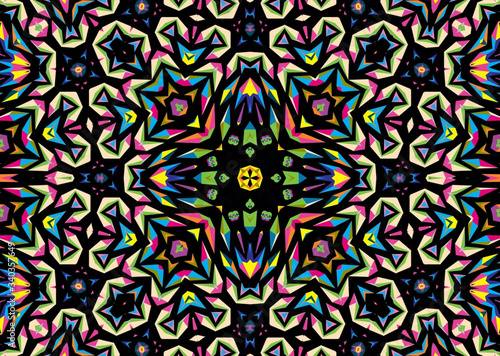 
Pattern Kaleidoscope Abstract Design