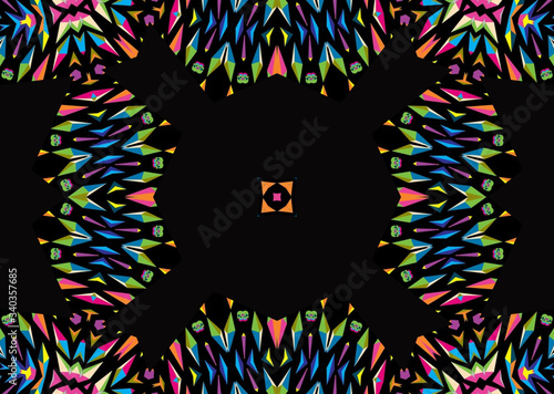 
Pattern Kaleidoscope Abstract Design