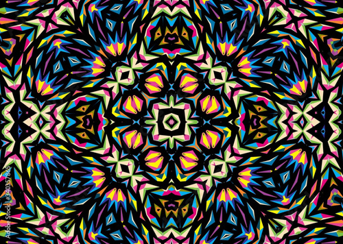 
Pattern Kaleidoscope Abstract Design