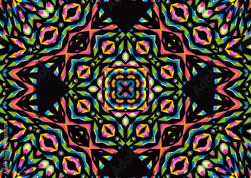 
Pattern Kaleidoscope Abstract Design