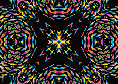 
Pattern Kaleidoscope Abstract Design