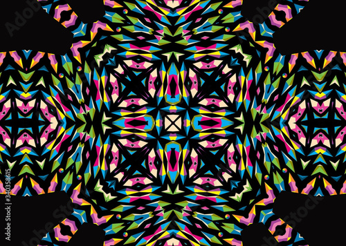 
Pattern Kaleidoscope Abstract Design