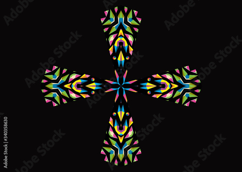 
Pattern Kaleidoscope Abstract Design