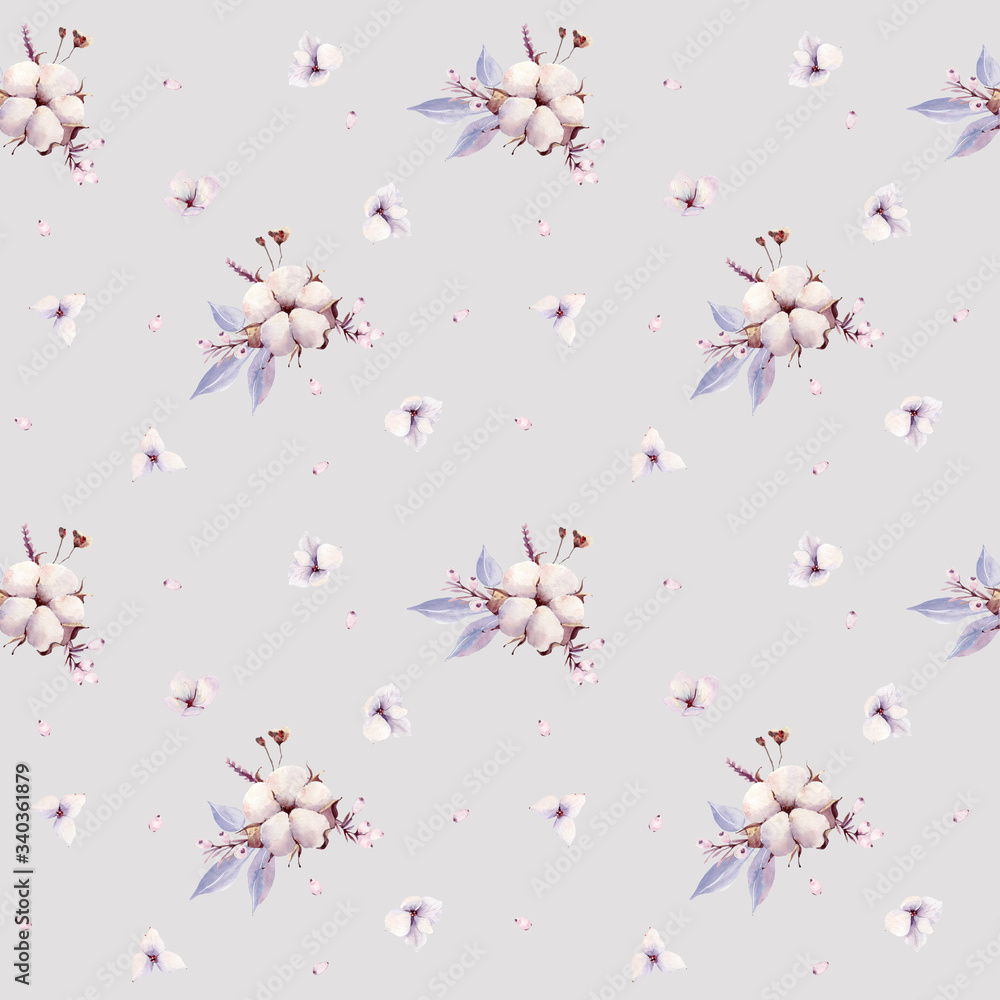 watercolor flowers seamless pattern. watercolor flowers seamless pattern.
