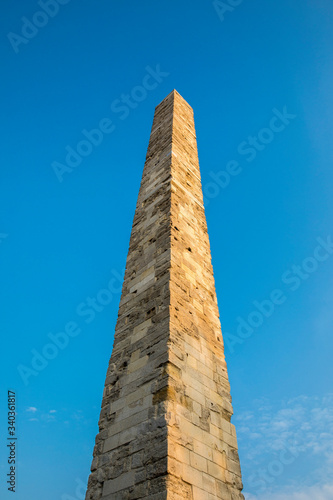 Constantine Obelisk in the Hippodrome of constantinople, Istanbul, Turkey. photo