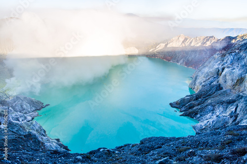 ijen volcano e,Indonesia  © Subodh