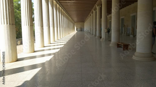 The Stoa of Atallos in The Agora of Athens photo