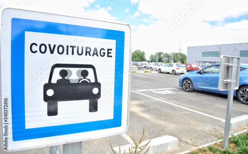 Panneau Covoiturage