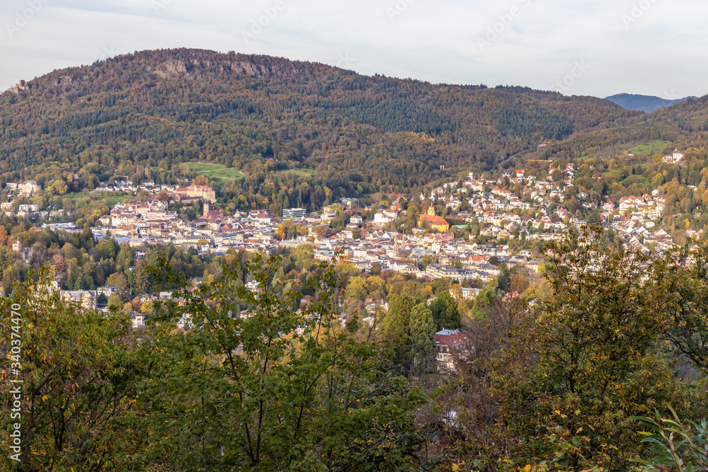 Black forest and Baden Baden village