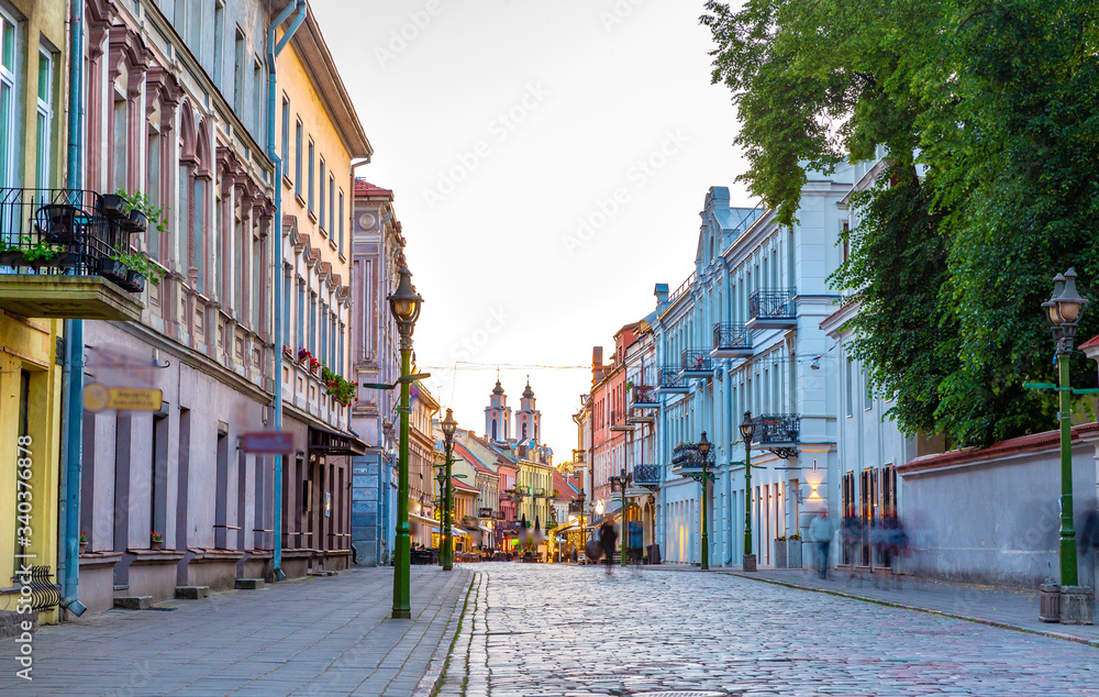 old town of Kaunas ,lithuania