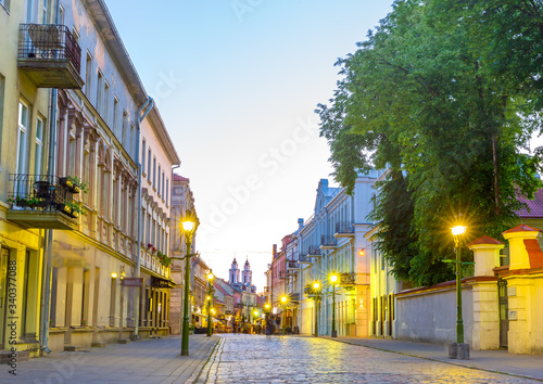 old town of Kaunas ,lithuania