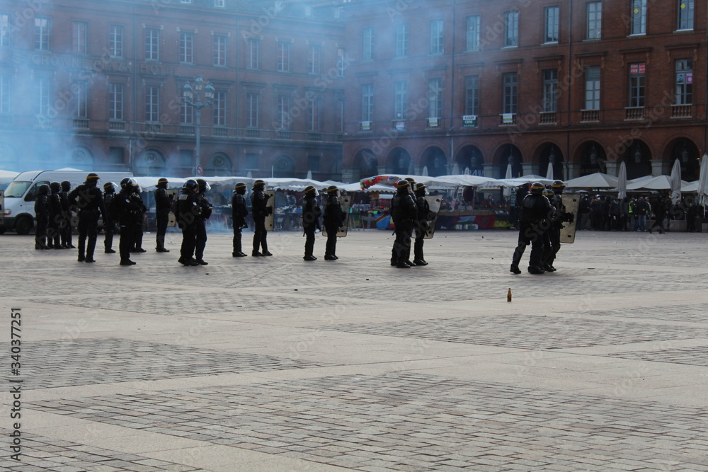 Obraz premium Gilet Jaune 