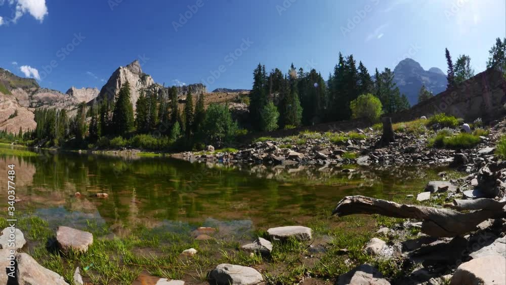 Low Angle Lake Blanche Timelapse Low Angle Lake Blanche Timelapse