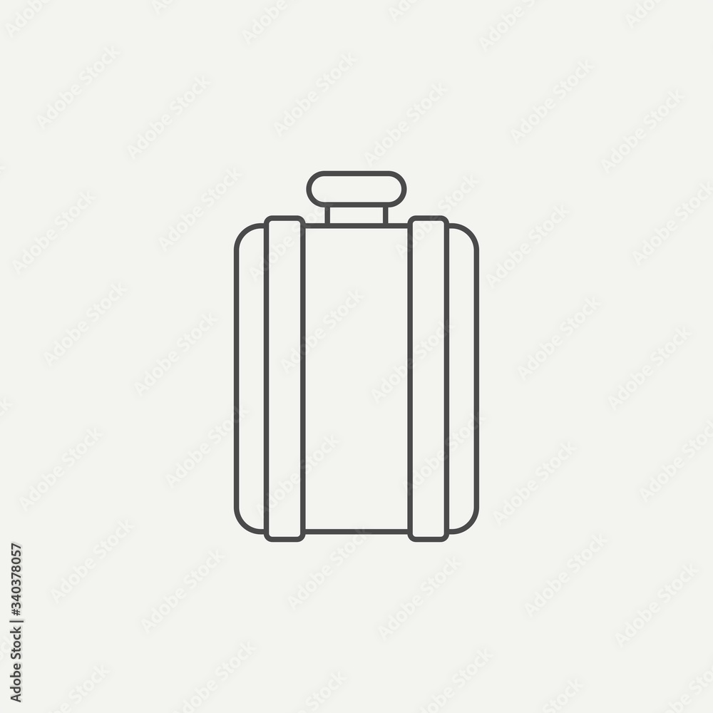 Water canteen vector icon sign symbol Water canteen vector icon sign symbol