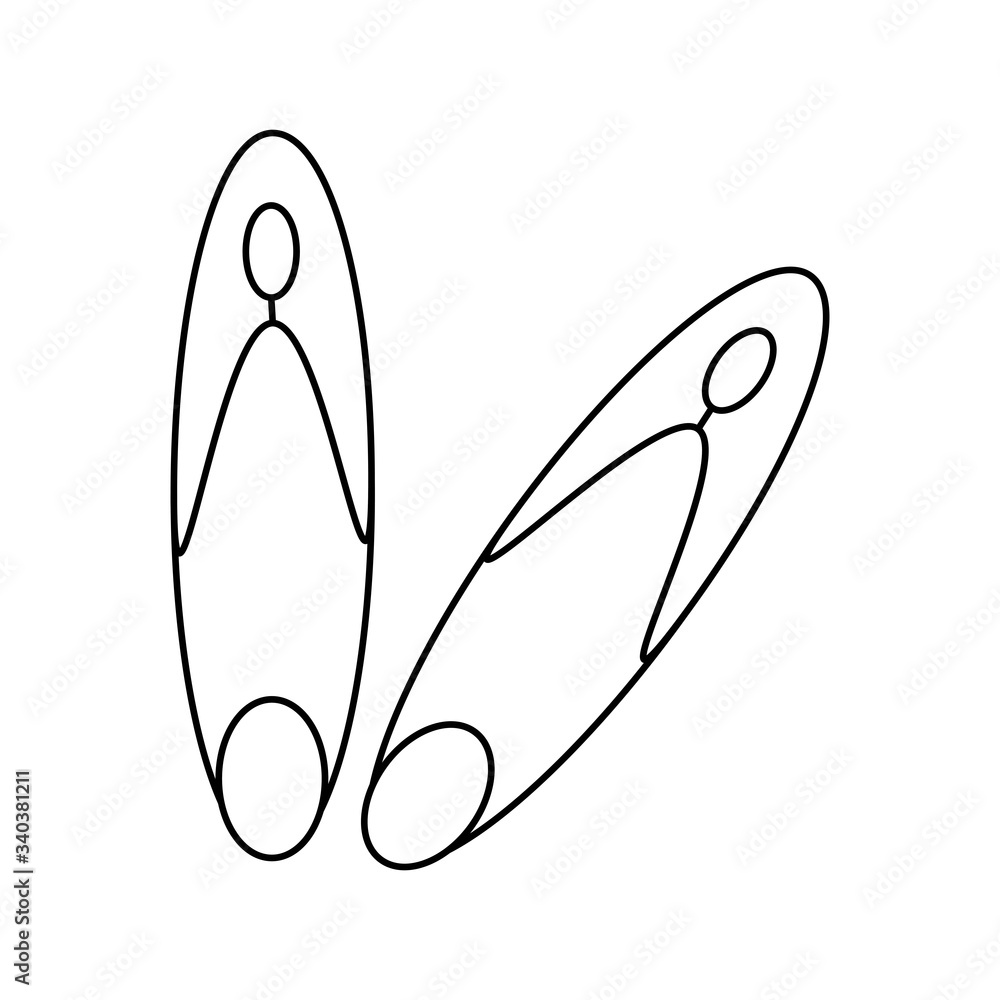 Button for textile design. Line drawing. Logo element illustration. Button for textile design. Line drawing. Logo element illustration.