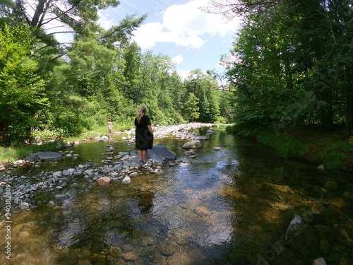 Exploring a creek