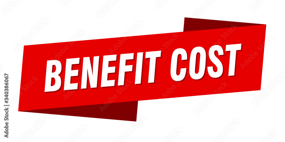 benefit cost banner template. benefit cost ribbon label sign benefit cost banner template. benefit cost ribbon label sign
