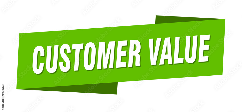 customer value banner template. customer value ribbon label sign customer value banner template. customer value ribbon label sign