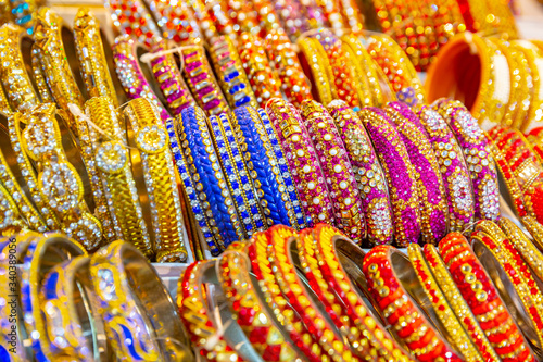Multi-colored  Indian ethnic bracelets. jewelry Indian