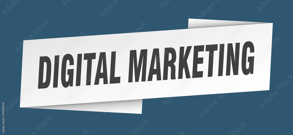 digital marketing banner template. digital marketing ribbon label sign digital marketing banner template. digital marketing ribbon label sign