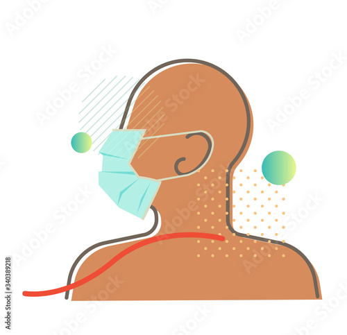 Respiratory Protective Mask - Coronavirus Prevention - Icon