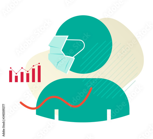 Respiratory Protective Mask - Virus Infection Rate - Icon