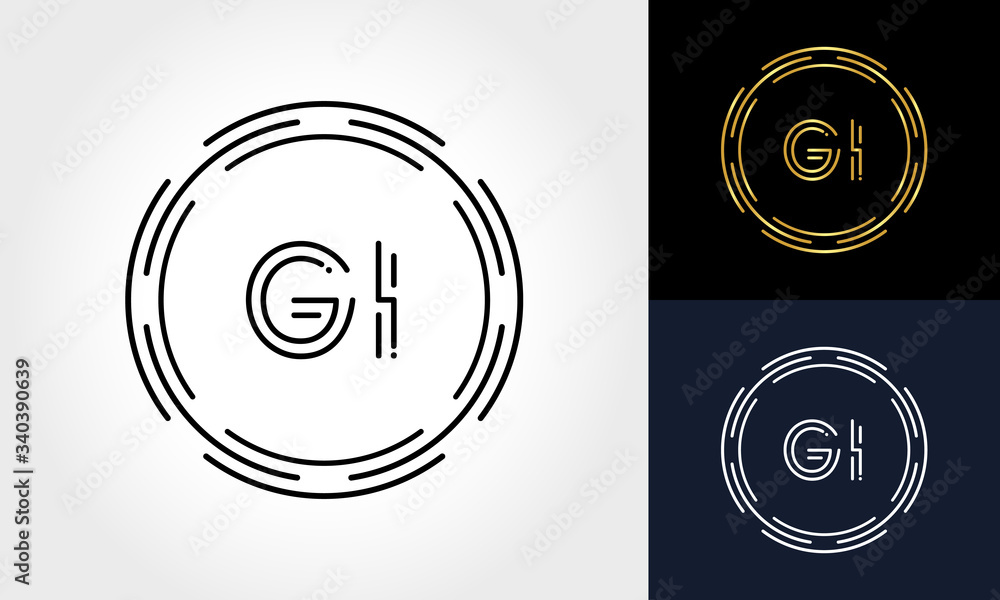 Initial Letter GI Creative Logo Design vector Template. Digital Luxury Letter GI logo Design Initial Letter GI Creative Logo Design vector Template. Digital Luxury Letter GI logo Design