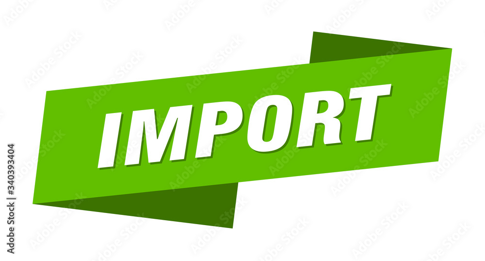 import banner template. import ribbon label sign import banner template. import ribbon label sign