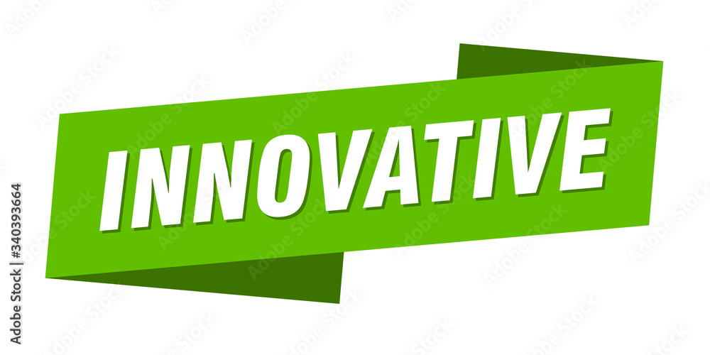 innovative banner template. innovative ribbon label sign innovative banner template. innovative ribbon label sign
