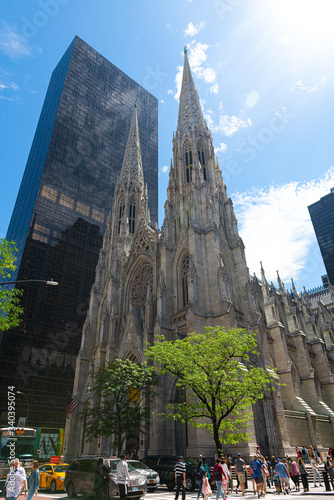 The Cathedral of St. Patrick in Manhattan, New York City