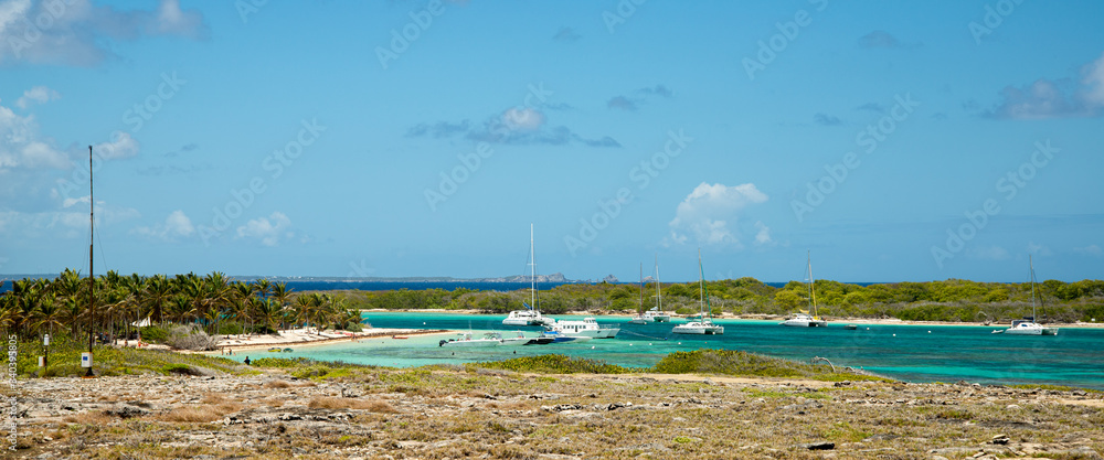 Panorama Archipel de Petite Terre Guadeloupe France