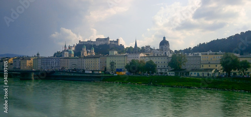 Panorama of the city of Salzburg. Austria © Irina Anashkevich