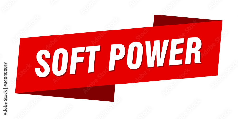 soft power banner template. soft power ribbon label sign soft power banner template. soft power ribbon label sign