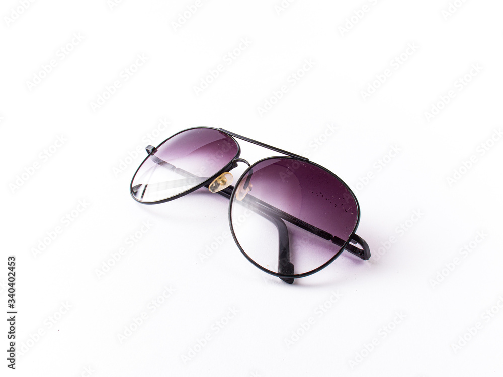 aviator sunglass frame isolated stock image. aviator sunglass frame isolated stock image.