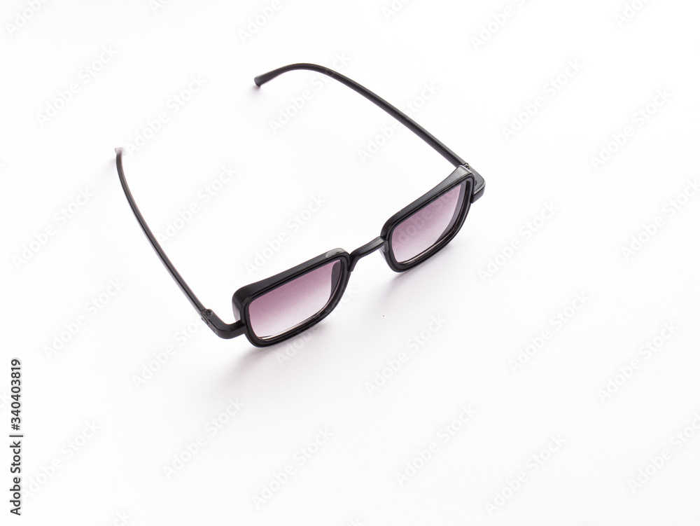rectangular sunglass frame isolated stock image. rectangular sunglass frame isolated stock image.