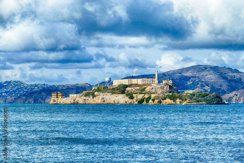 Alcatraz island in San Francisco Bay