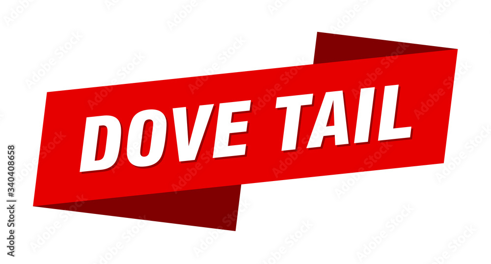 dove tail banner template. dove tail ribbon label sign dove tail banner template. dove tail ribbon label sign